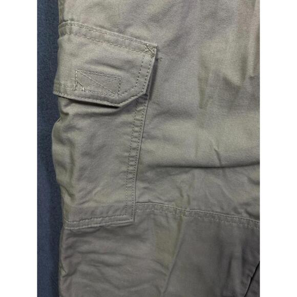 5.11 Tactical Pants Womens Size 12 Long Khaki Cotton Canvas Cargo 64358 Workwear - Picture 5 of 16